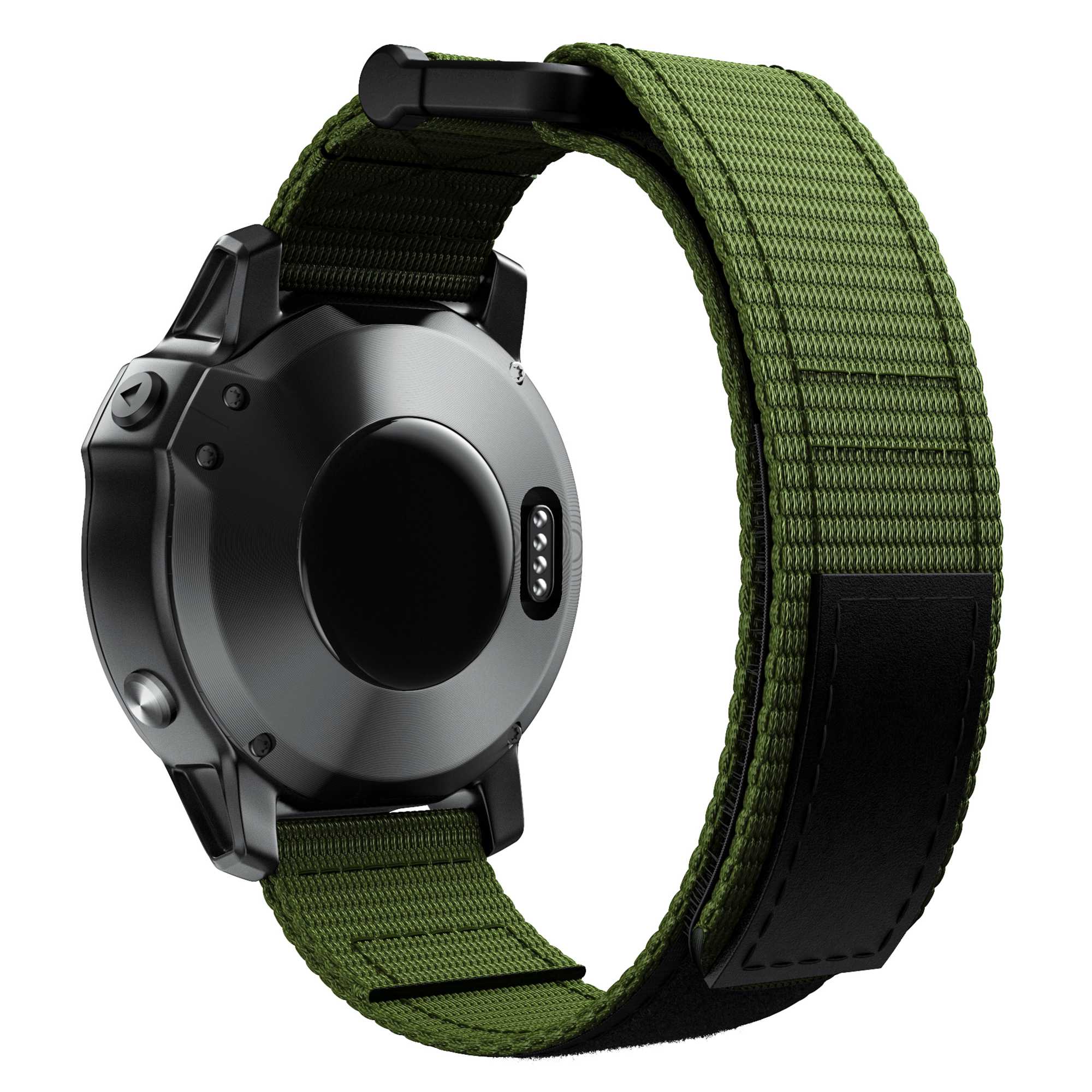 For Garmin Fenix 7X 6X Pro Tactix 7 26mm Nylon Loop Sport Watch Band Adjustable Wrist Strap Replacement For Garmin Fenix 7X 6X Pro Tactix 7 26mm Nylon Loop Sport Watch Band Adjustable Wrist Strap Replacement